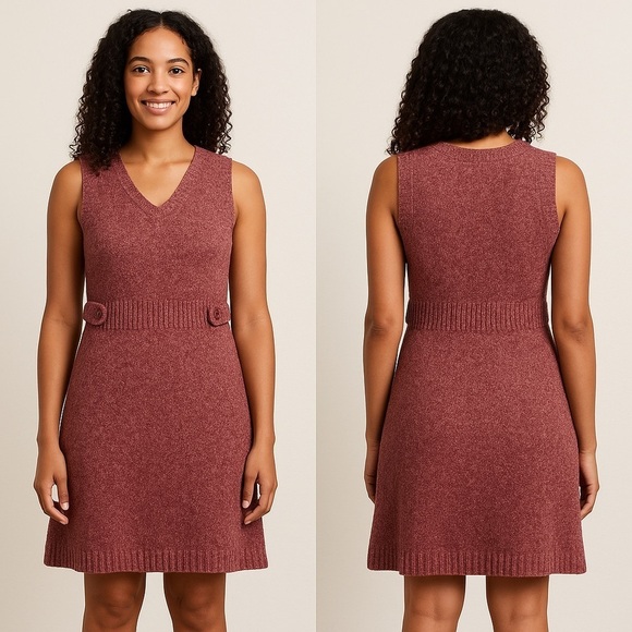 Always Dresses & Skirts - JF Always Sleeveless Knit Sweater Dress – Size L